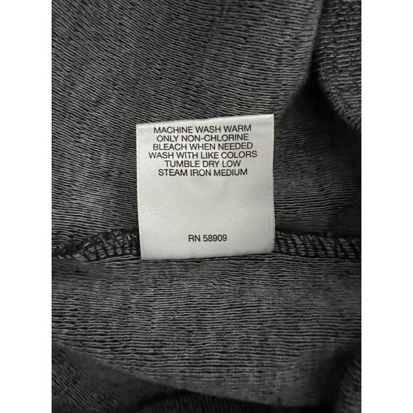 Cremieux Garment Washed Heather Gray Henley Long Sleeve Shirt Mens Size xxl - Picture 8 of 10